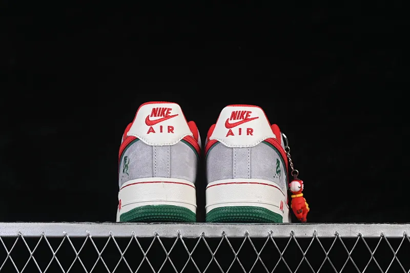 All categories Nk Air Force 1 Air Force series Nk Air Force 1 Low Air Force low top Nike Air Force 1'07 Low Year of the Horse limited edition Danfeng Silver Frost Air Force 1 low top casual sneakers NH0601-520